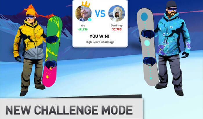 Snowboarding den fjärde fasen Sports iPhone och iPad skärmdump för spel